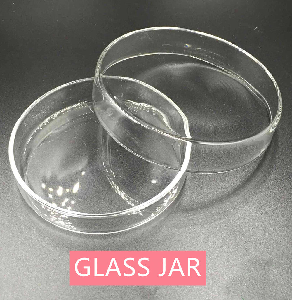 Watch Repair Glass Cylinder Petri Dish Washing Benzine Oil Cup Dust Free