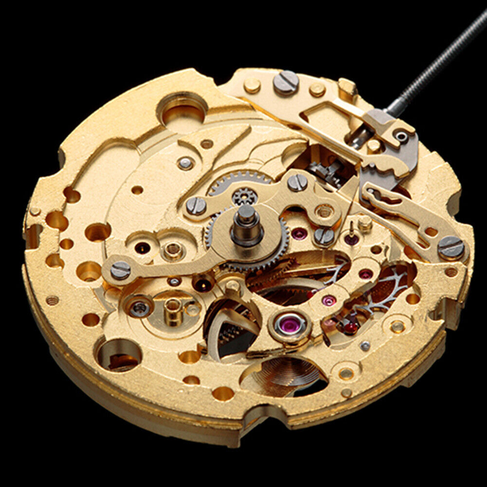 Miyota / Citizen 82S5 Golden Plated Japan Automatic Mechanical Movement