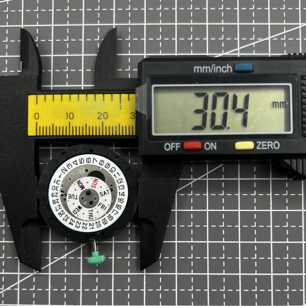 Miyota OS00 0S00 Quartz Movement Multifunctional Date at 3 Single Calendar