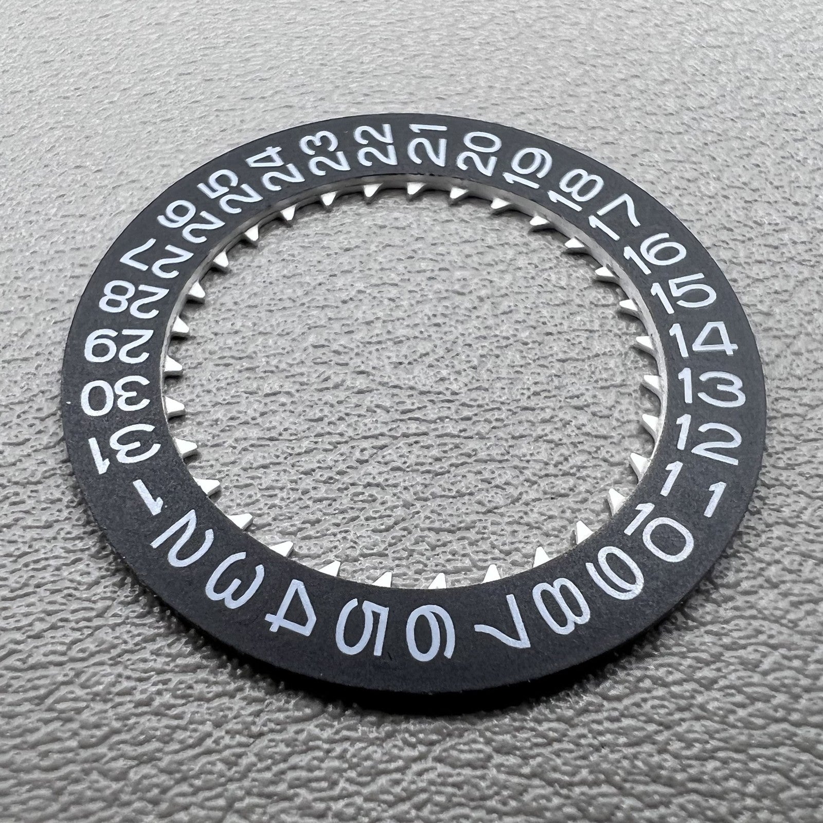 2 PIECES Black Date Disk Wheel Date Wheel Fit for Movement NH35 NH36 Date@3