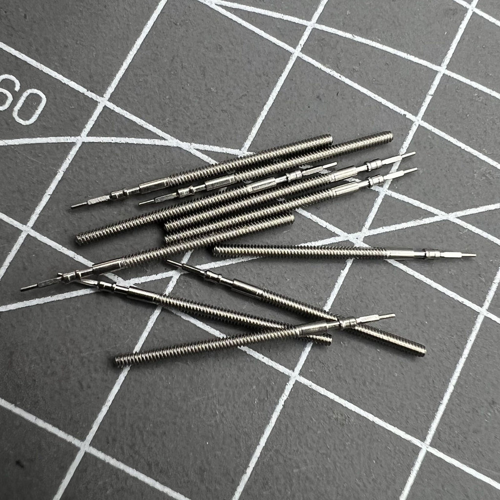 5 PIECES Watch Winding Stems Fit for Miyota 1N12 1M12 1L02 1M02 1L12
