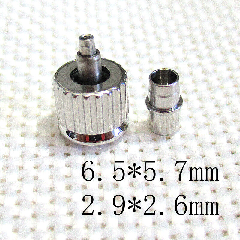 6.5X5.7mm Silver Replacement Watch Crown Generic for Conquest L3.782.4