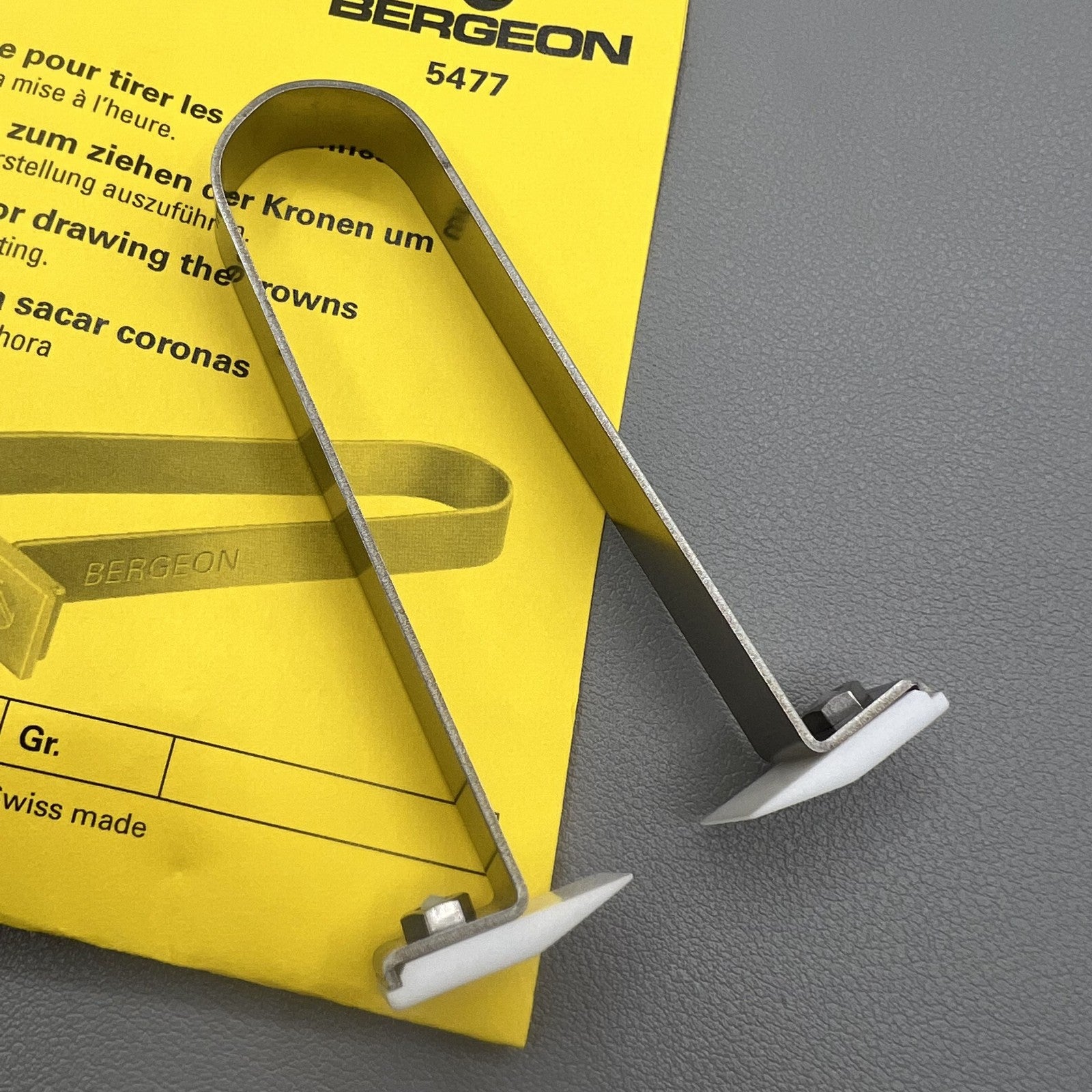 Swiss Bergeon 5477 Crown Hand Setting Tool