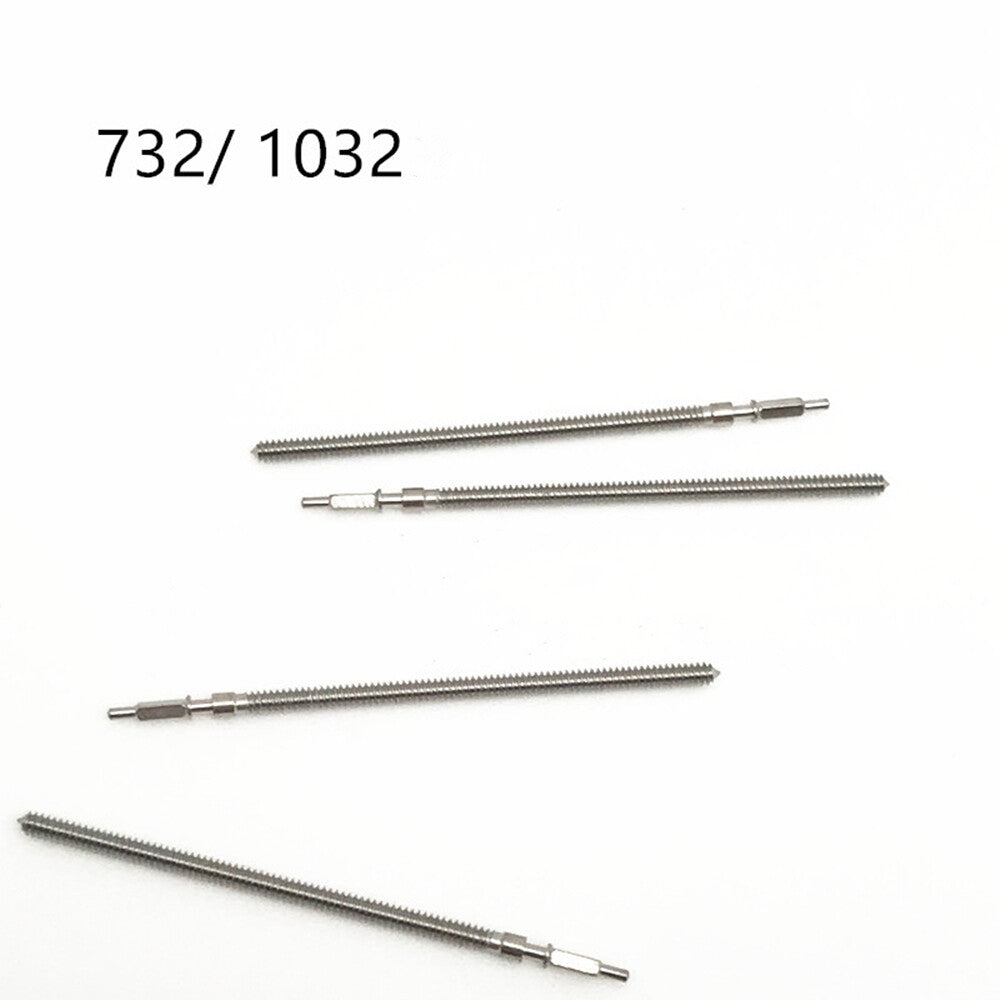 5 PIECES Watch Winding Stems Generic for 732/1032 Movement