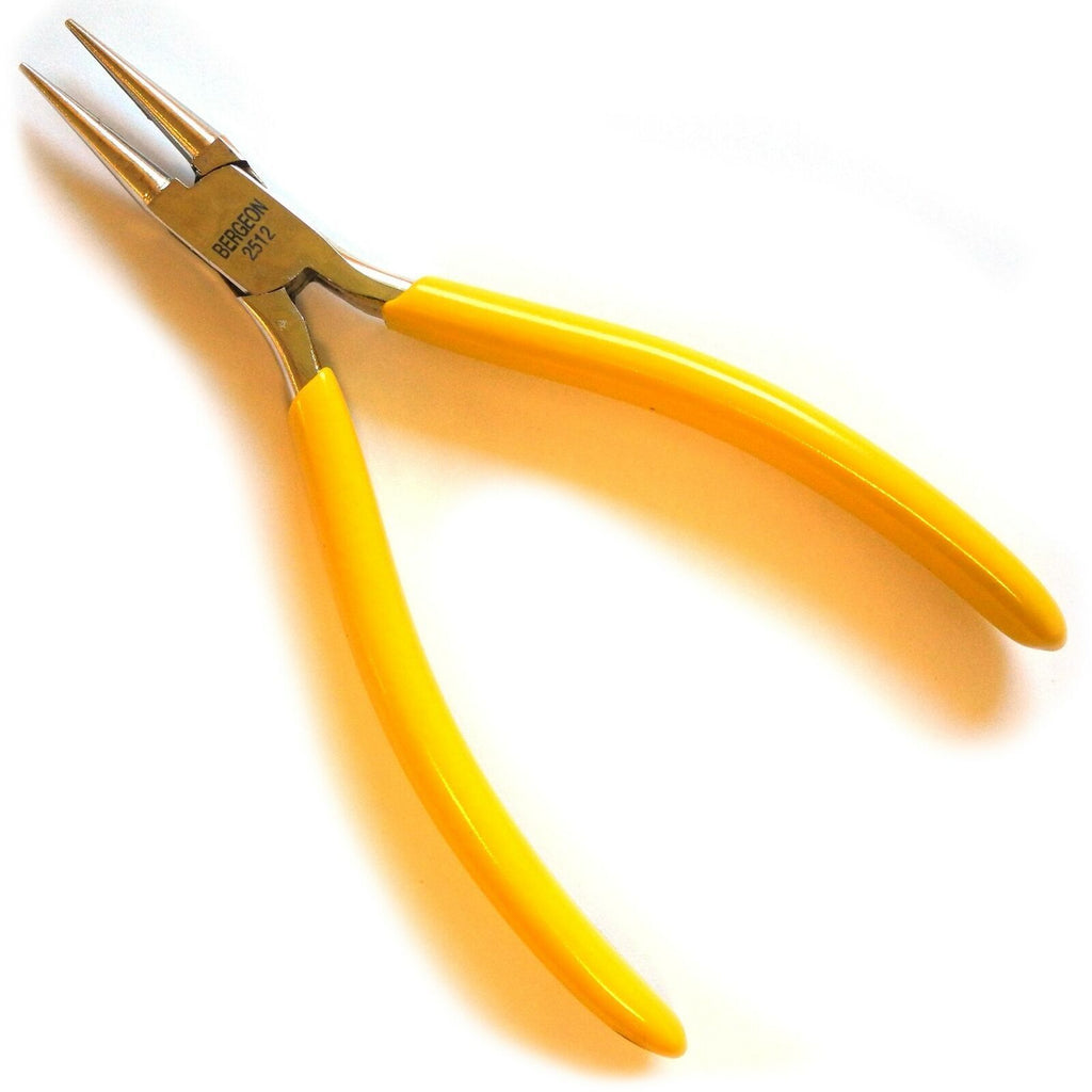 Bergeon 2512 Pliers Round Nose Smooth Jaw
