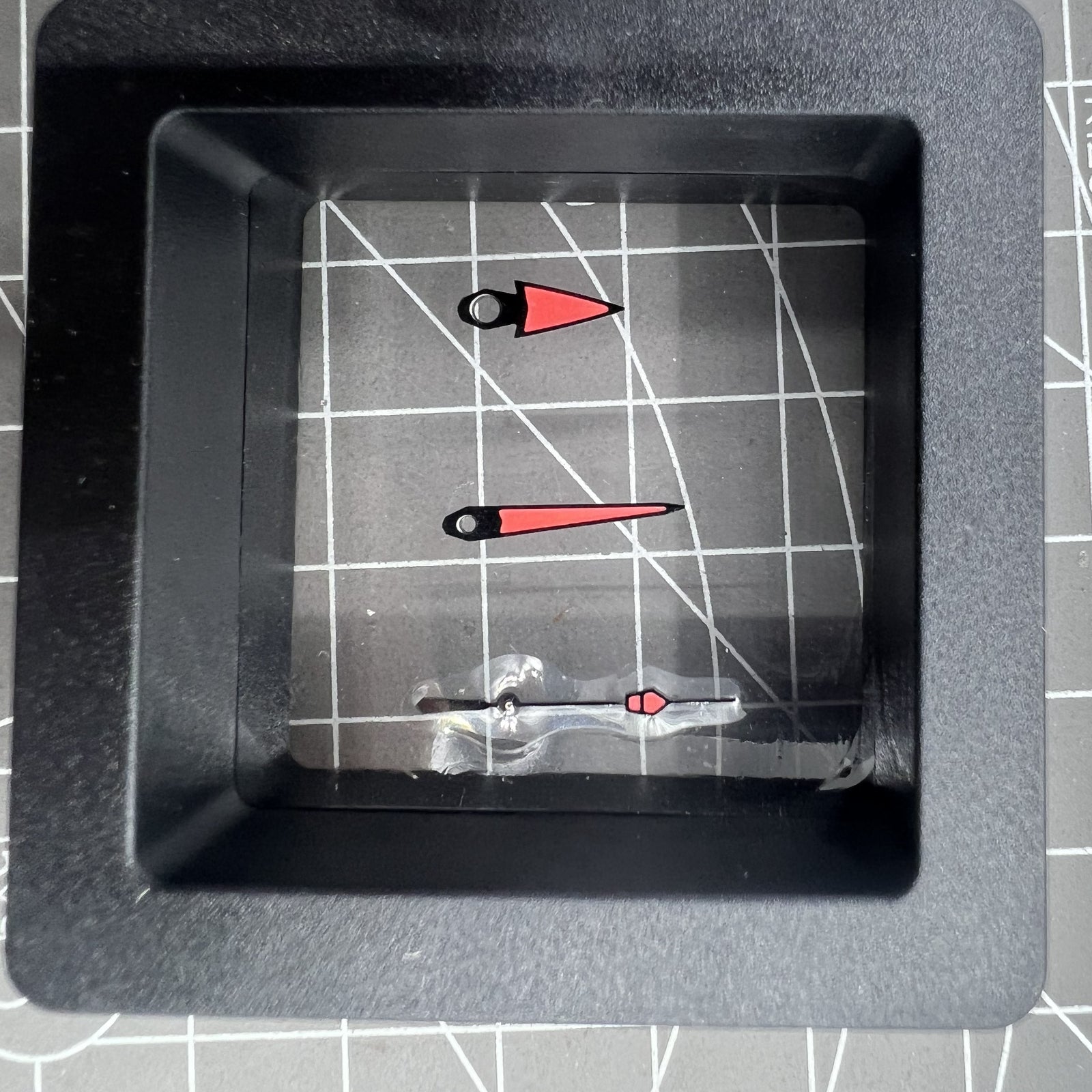 New C3 Red Luminous Watch Hands Set For NH35/36/4R/6R Movement P1-7-C