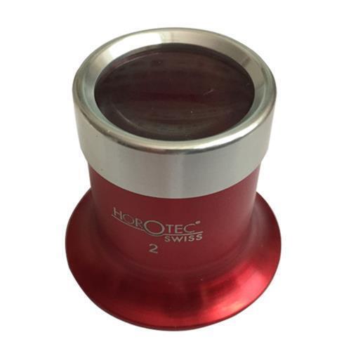 Horotec MSA00.032-2 5.0x Eyeglass with Screwed Aluminium Bezel Watchmaker Tool
