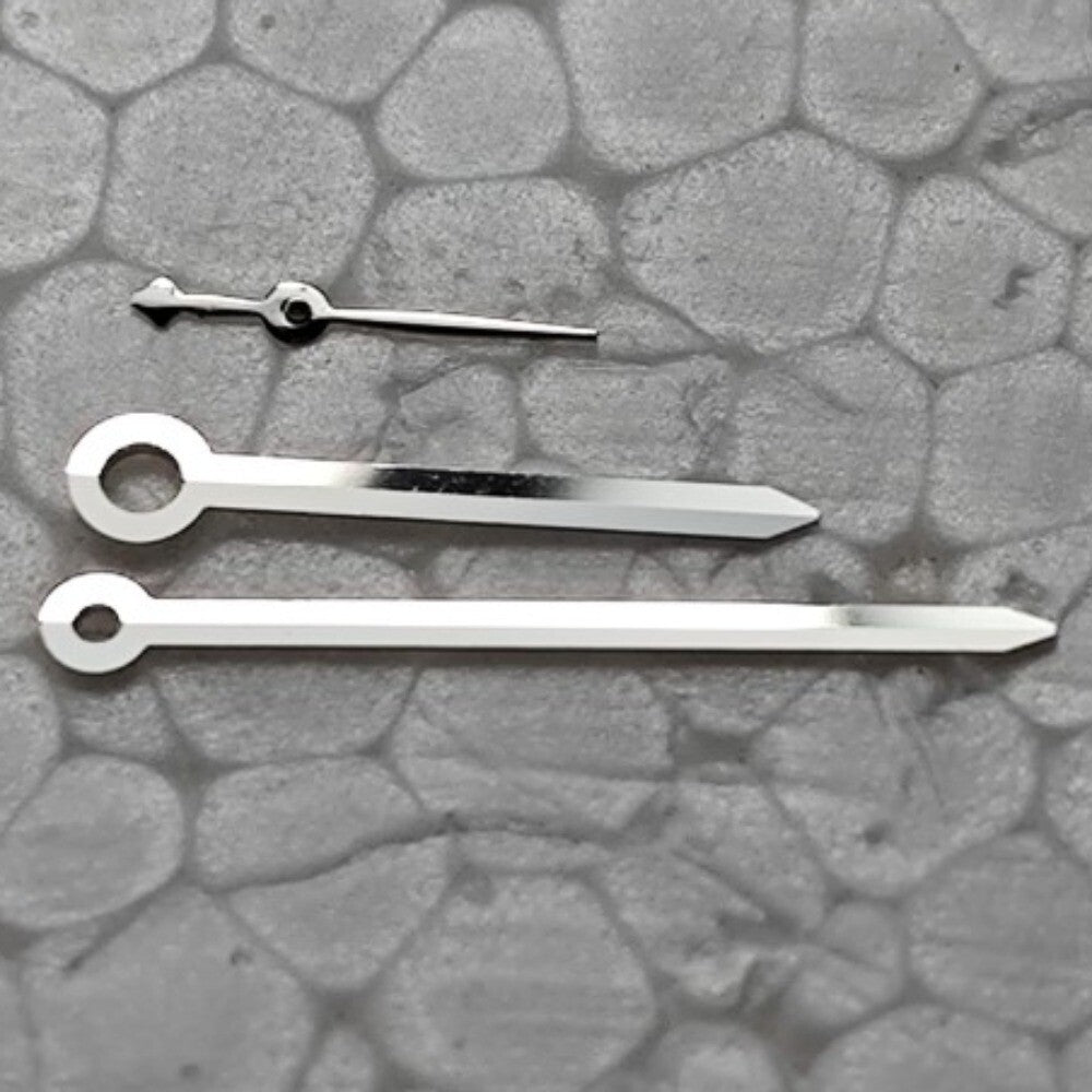 10x14x4.5 Polished Silver Long Arrow Shape Watch Hand for 1L45 Quartz Movement