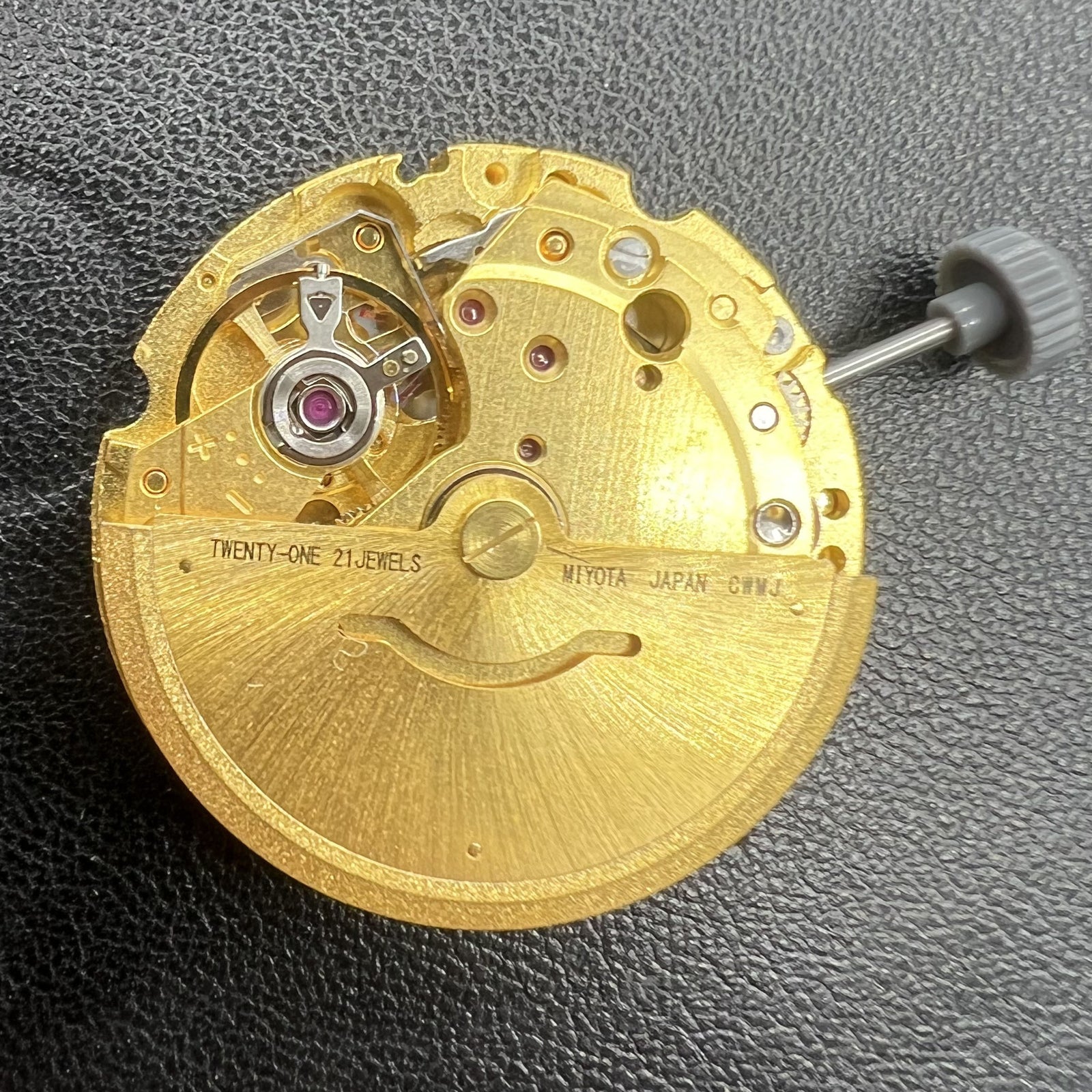 Golden Plated Miyota /Citizen 8205 Automatic Mechanical Movement