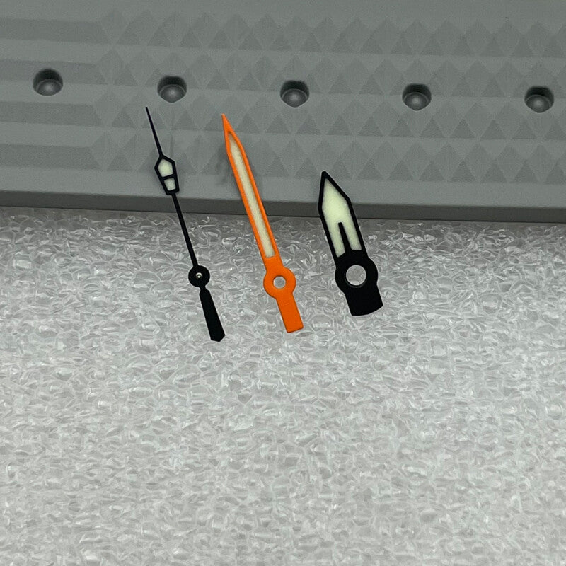Green Luminous Watch Hands Set For NH35/4R36/6R15/7S26 Movement P2-1-D