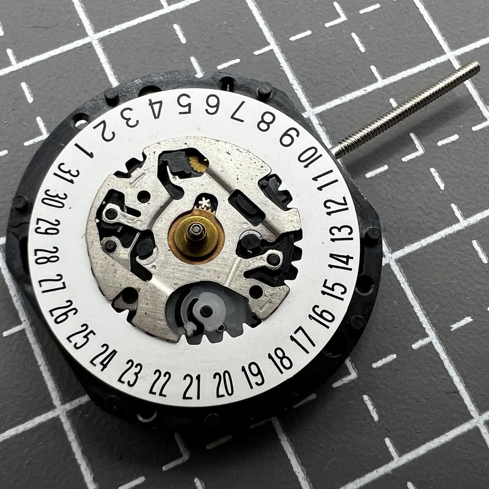 Japan Hattori Epson VX19 VX19E Quartz Movement Date At 6 Movement