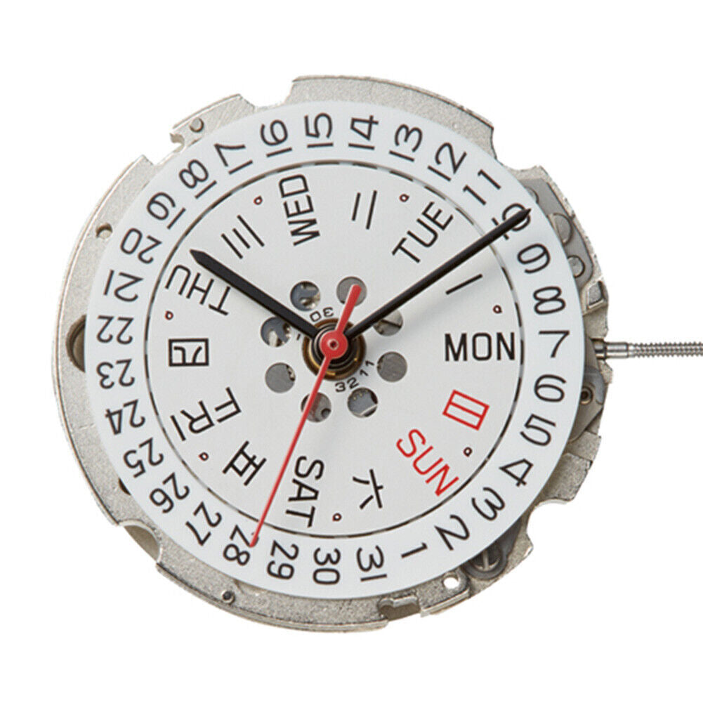Miyota / Citizen 8205 Silver Plated Japan Automatic Mechanical Movement