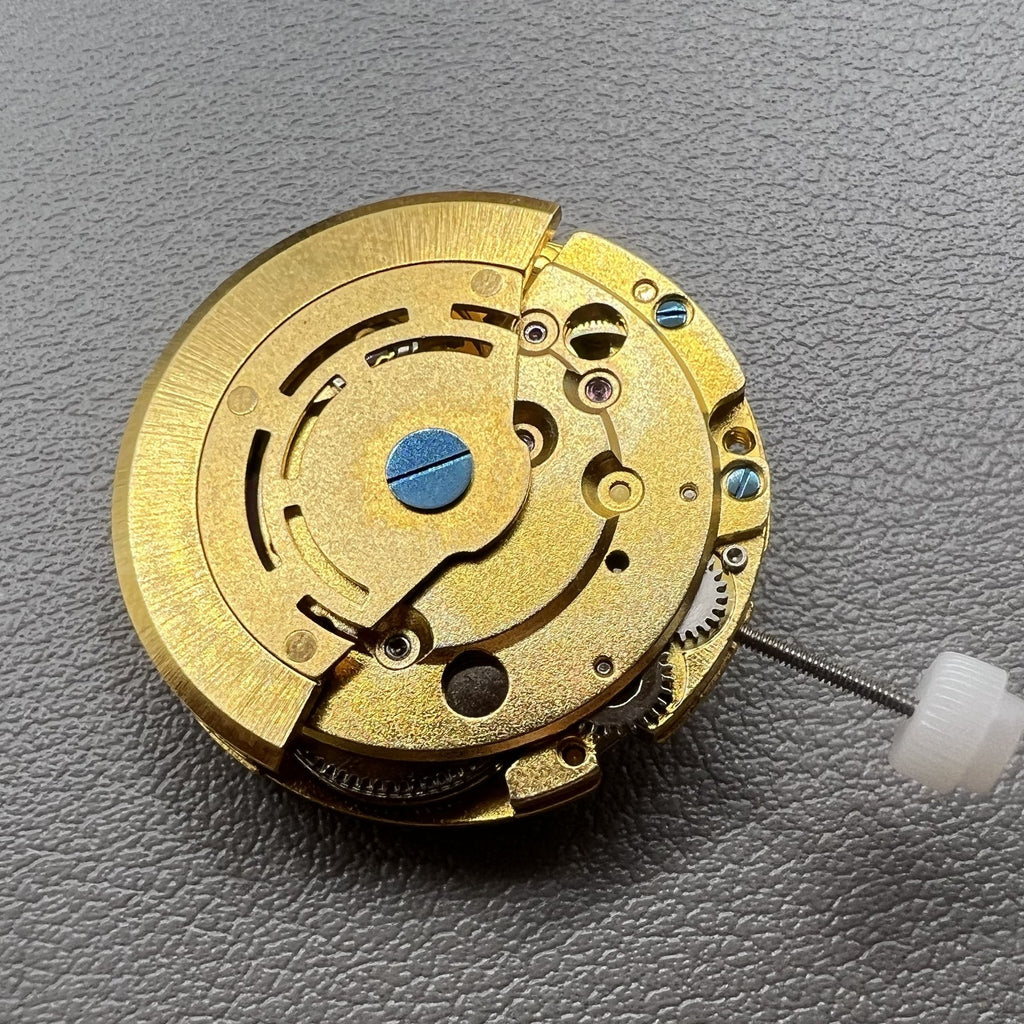 MINGZHU 2813 8205 Golden Automatic Mechanical Movement 3 Hands Date At 3