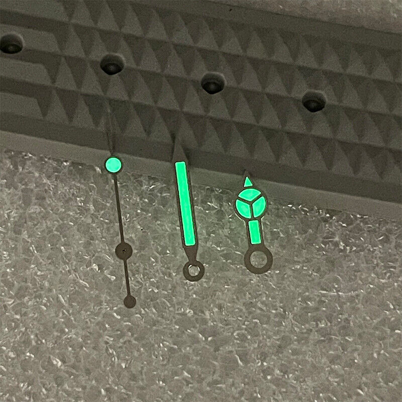 C3 Green Luminous Watch Hands Set For SKX/SBBN NH35A/NH36 Movement P1-7-A