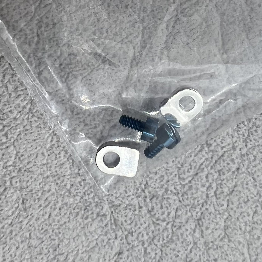 Blue Screws x4+ Silve Clamps x4 Fit for Seagull ST3600 ETA6497 Movement