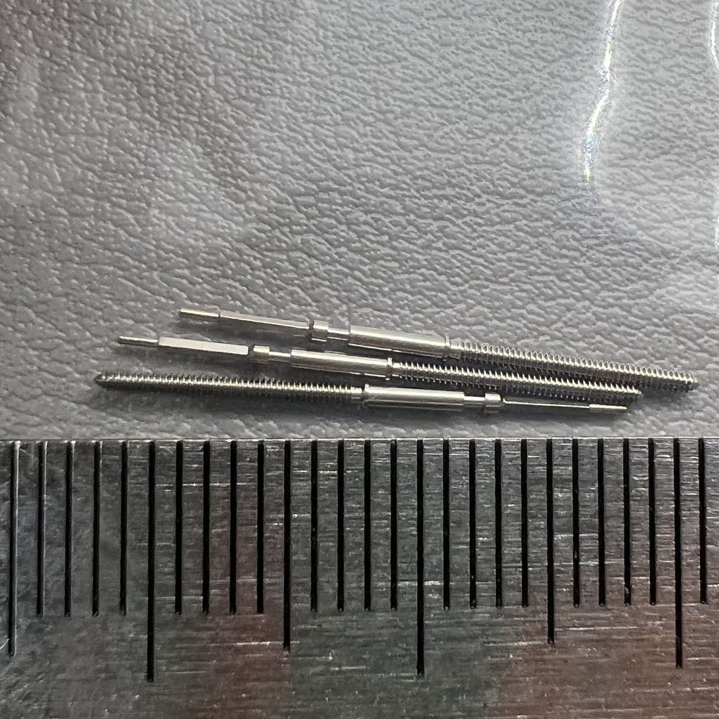 2 PIECES Swiss Watch Winding Stems for Ronda 7004 Movement