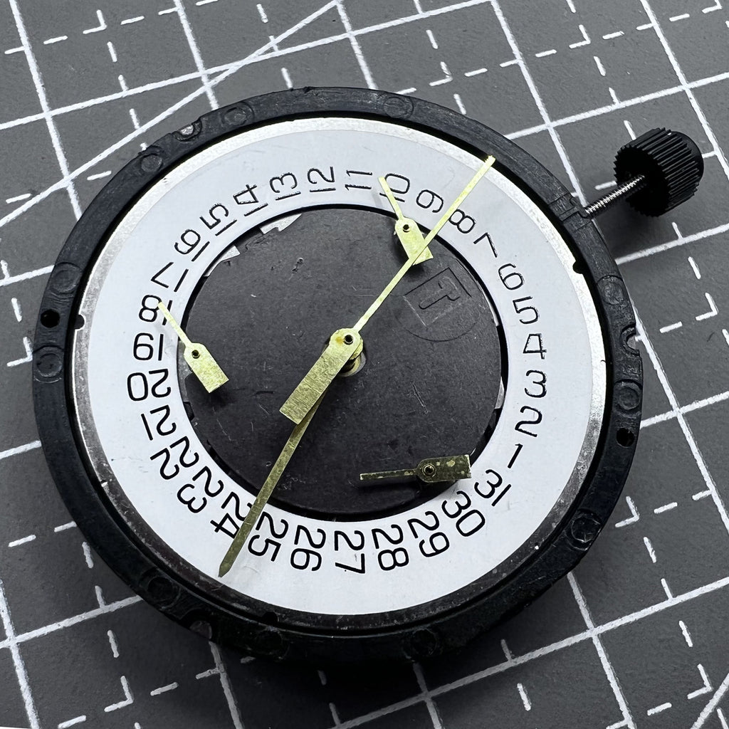 Swiss ETA G10.711 Quartz Movement 6 Hands Replace G10.712 Date At 4
