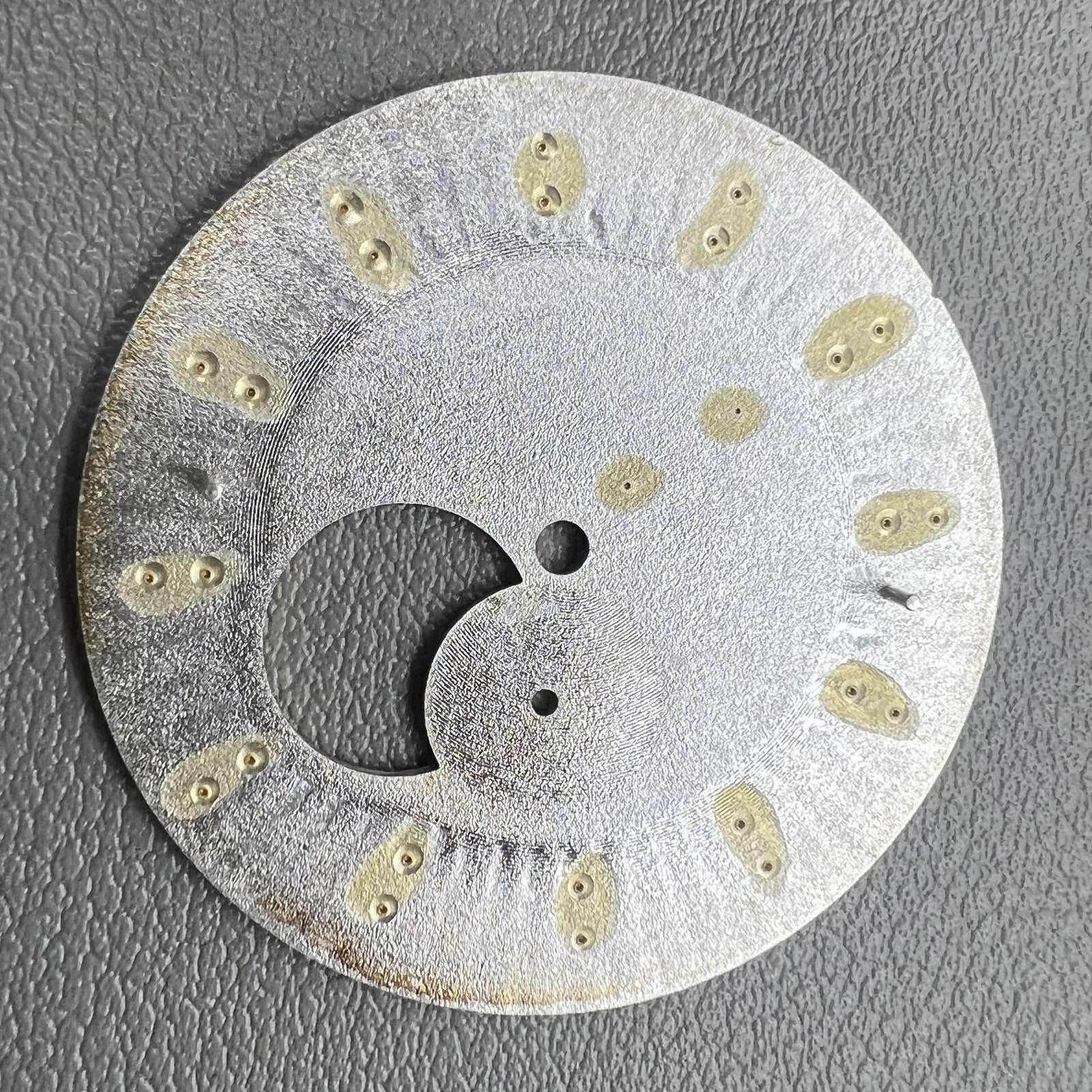 35mm Yellow Modified Cocktail Watch Dial No Lume for Movement NH39