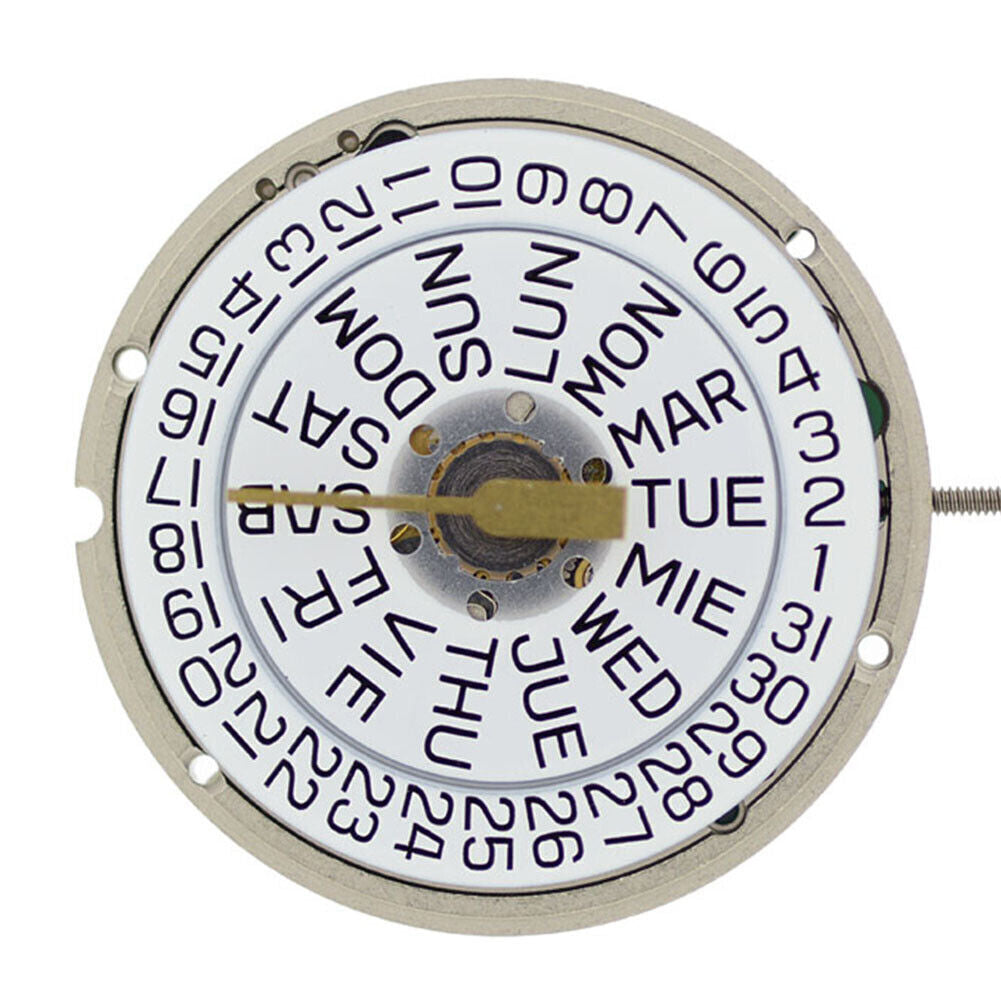 ETA 955.424 Watch Quartz Movement  3 hands/ Day/ Date