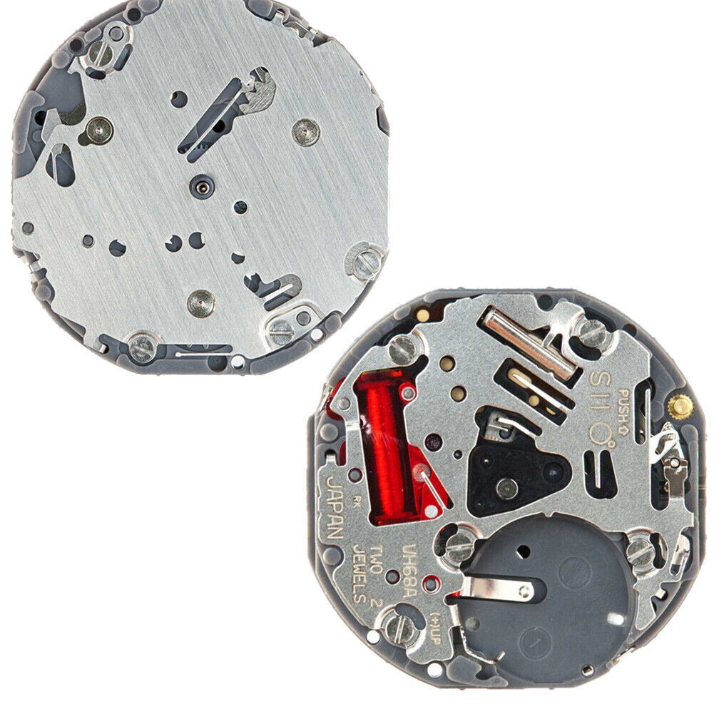 Hattori Epson TMI VH68 VH68A Watch Quartz Movement Japan Made