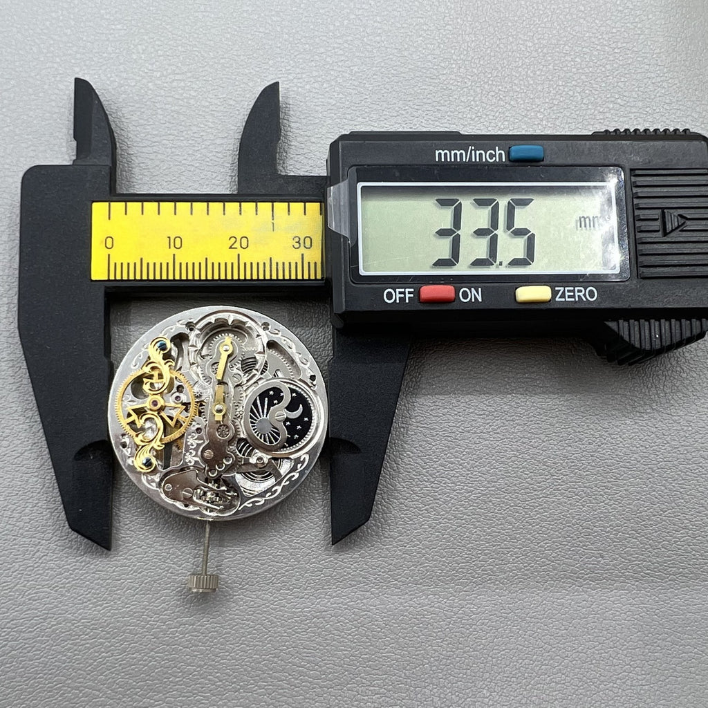 Hangzhou Hollow Double Mainspring Mechanical (Automatic) Movement