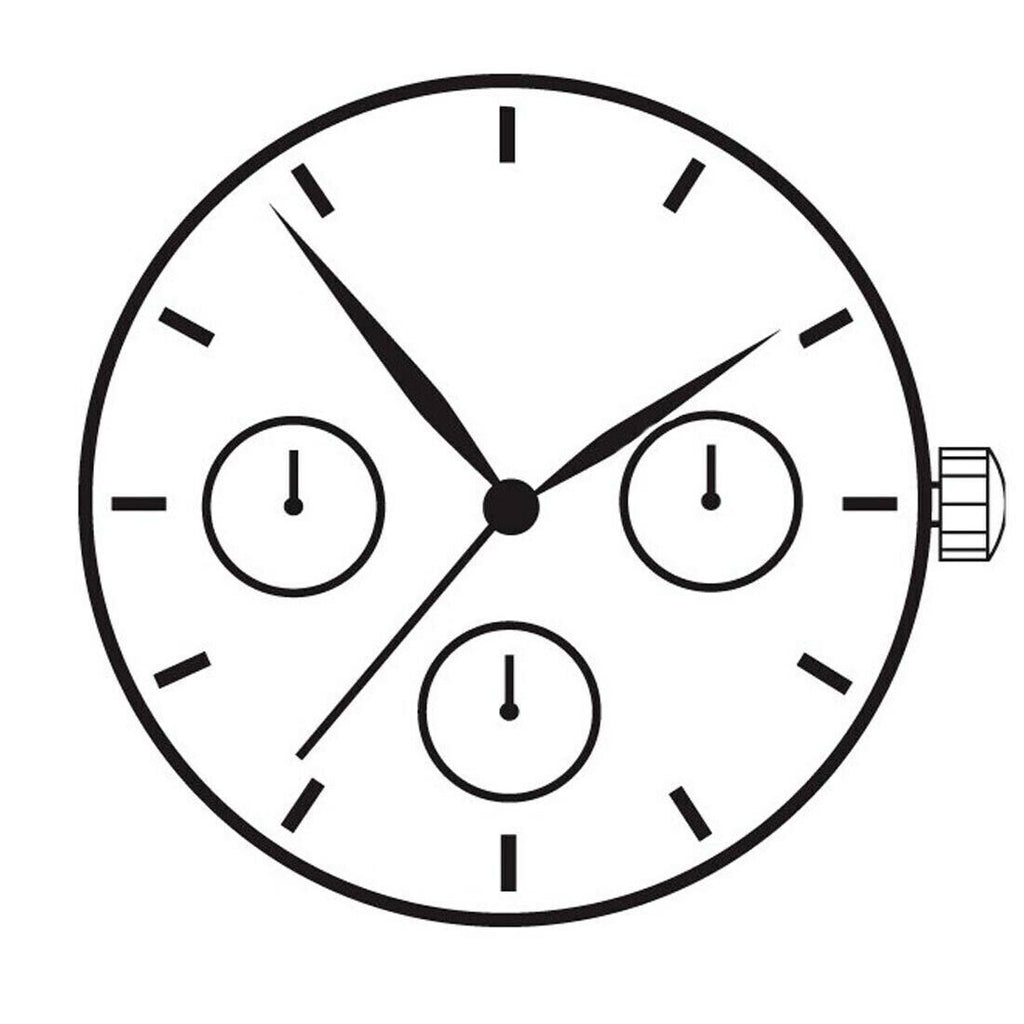 Hattori Epson TMI VX7J VX7JE Watch Quartz Movement Japan Made