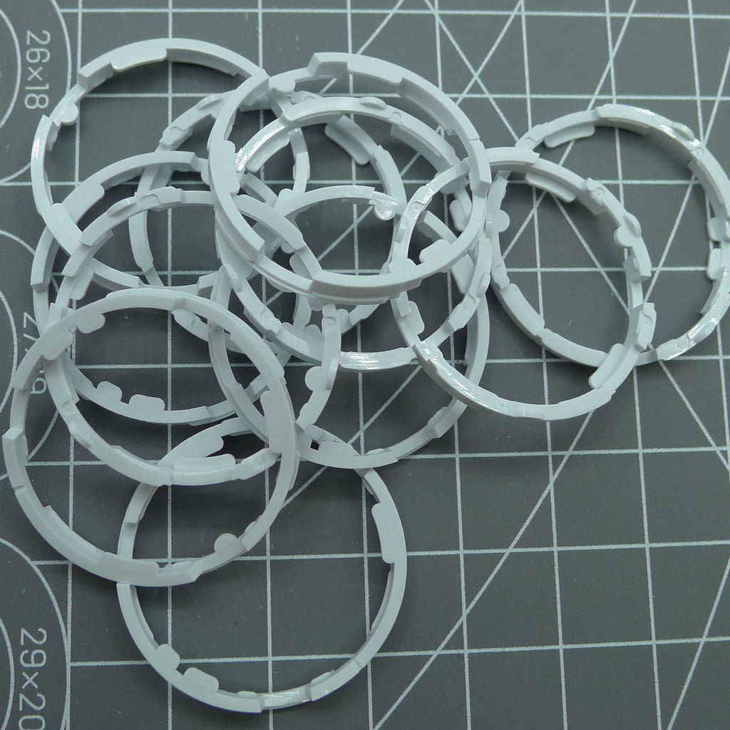 5x Plastic Watch Case Movement Cushion Mount Spacer Ring for Miyota 8200 Series