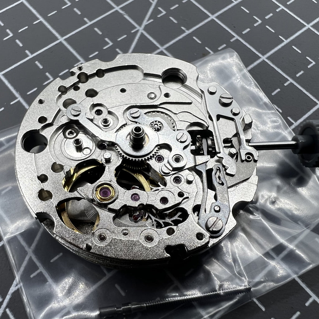 Miyota 82S0 Silver Hollow Automatic Mechanical Movement