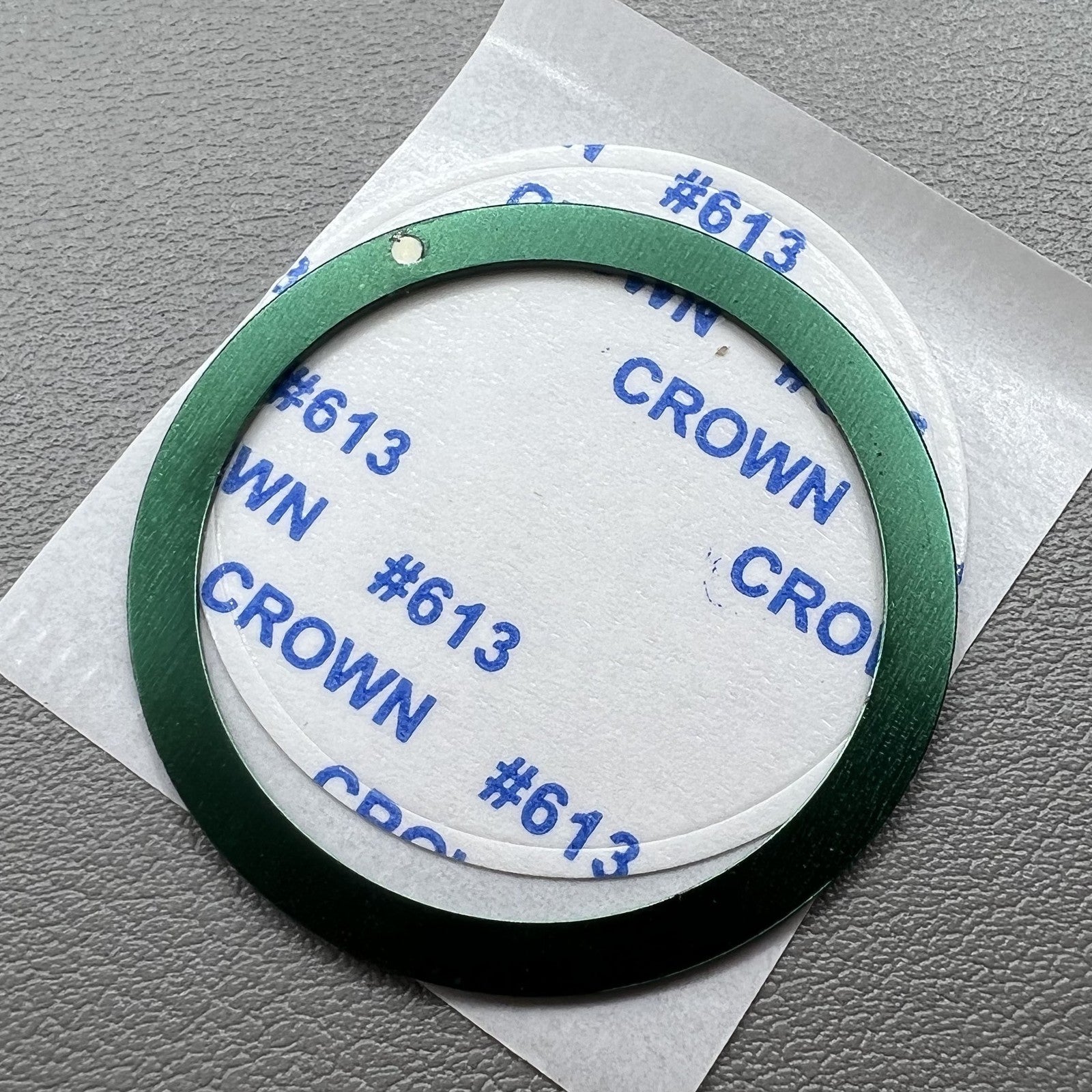 Out/in(39mm/32mm) Green Aluminium Watch Bezel Insert Watch Parts