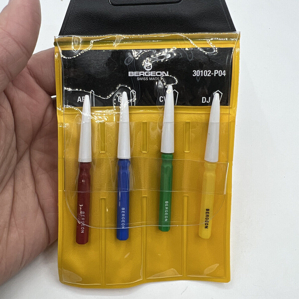 Swiss Bergeon 30102-P04 Watch Dip Oiler Set of 4