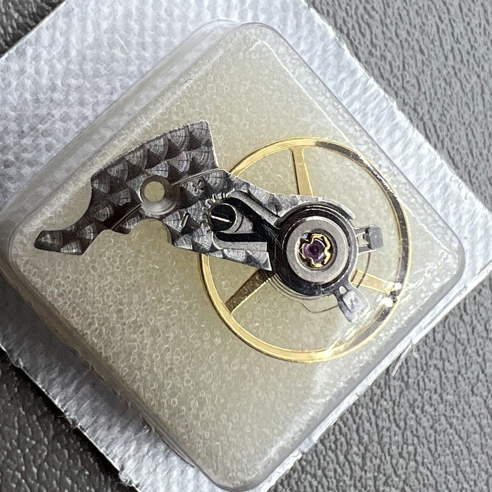 Silver Balance Wheel Splint With Veins For ETA 2824 2836 Movement