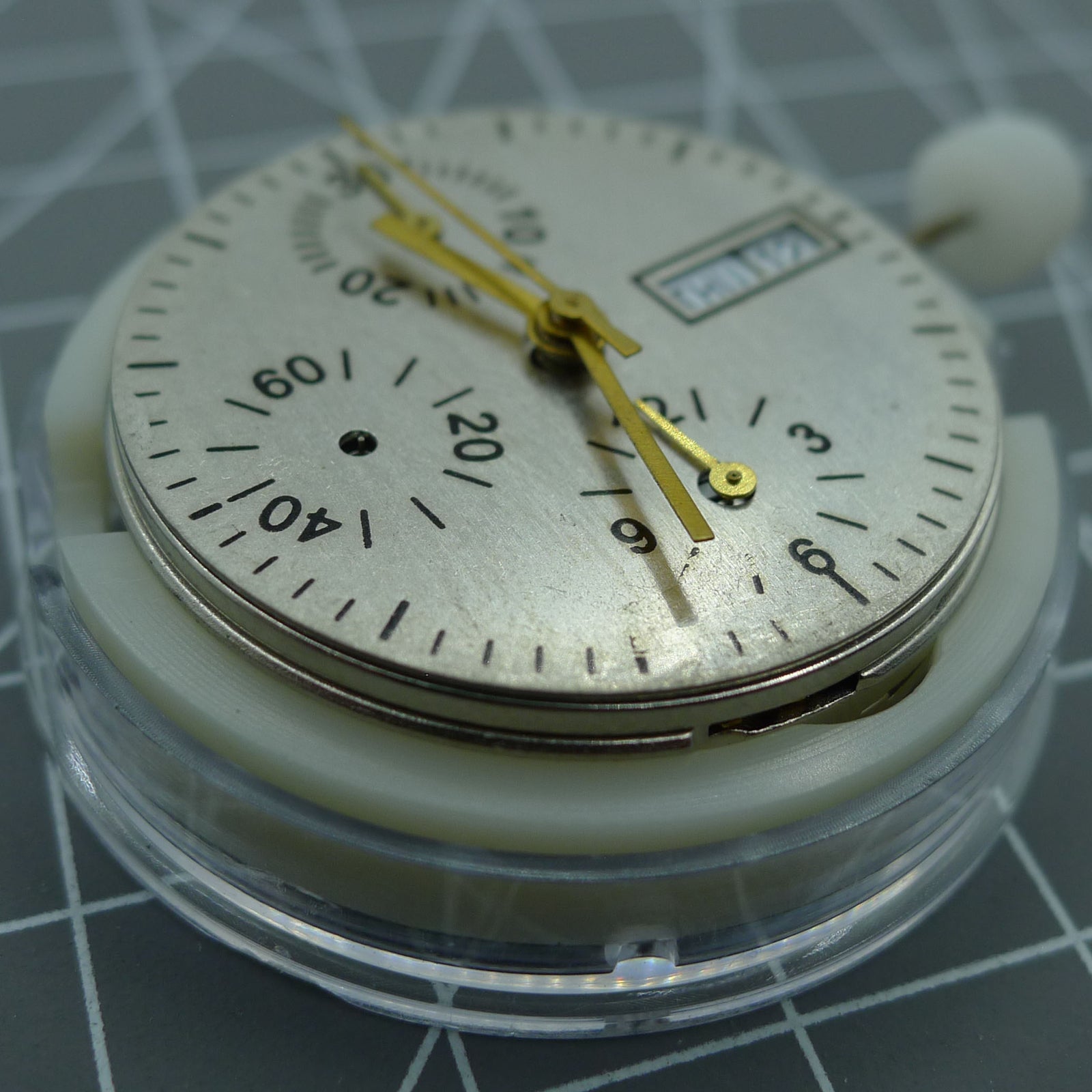 #7750 Automatic Chronograph Movement Day Date@3 ETA 7750 Configuration