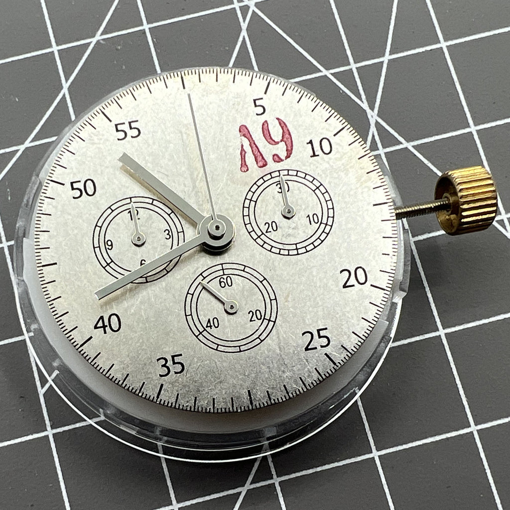 Brand New #7750 Automatic Chronograph Movement @3 @6 @9 ETA 7753 Configuration
