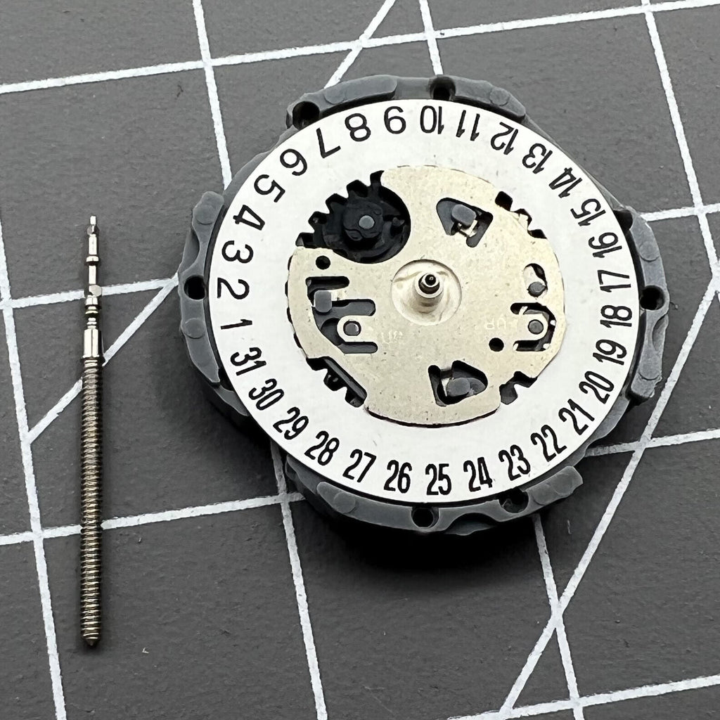 Japan Hattori Epson VJ12 VJ12B Watch Quartz Movement Date@6