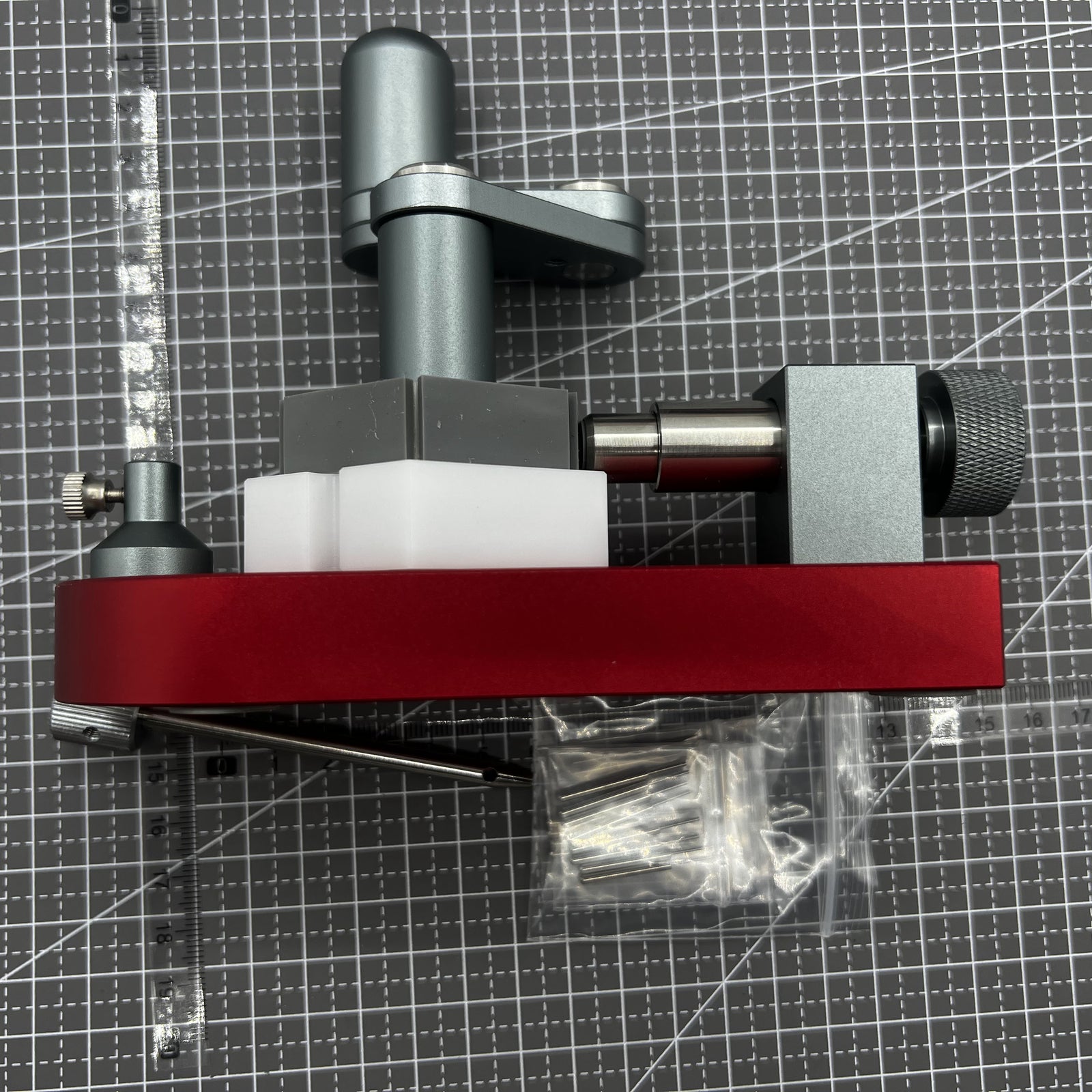 Red Swivel Tool for Removing Watch Band Screw Bracelet Link Pin 0.6mm-1.6mm