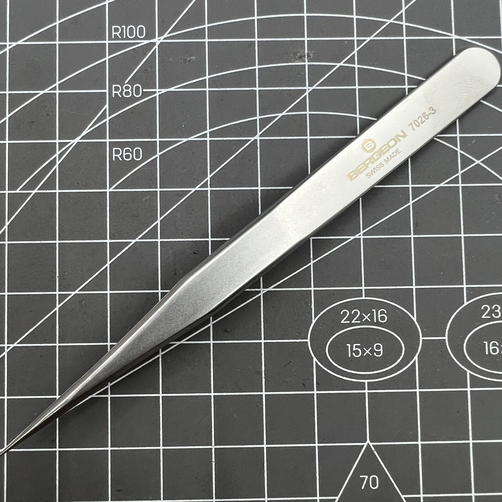Bergeon 7026-3 7024-3 Replacement Antimagnetic Tweezer Fine Hairsprings