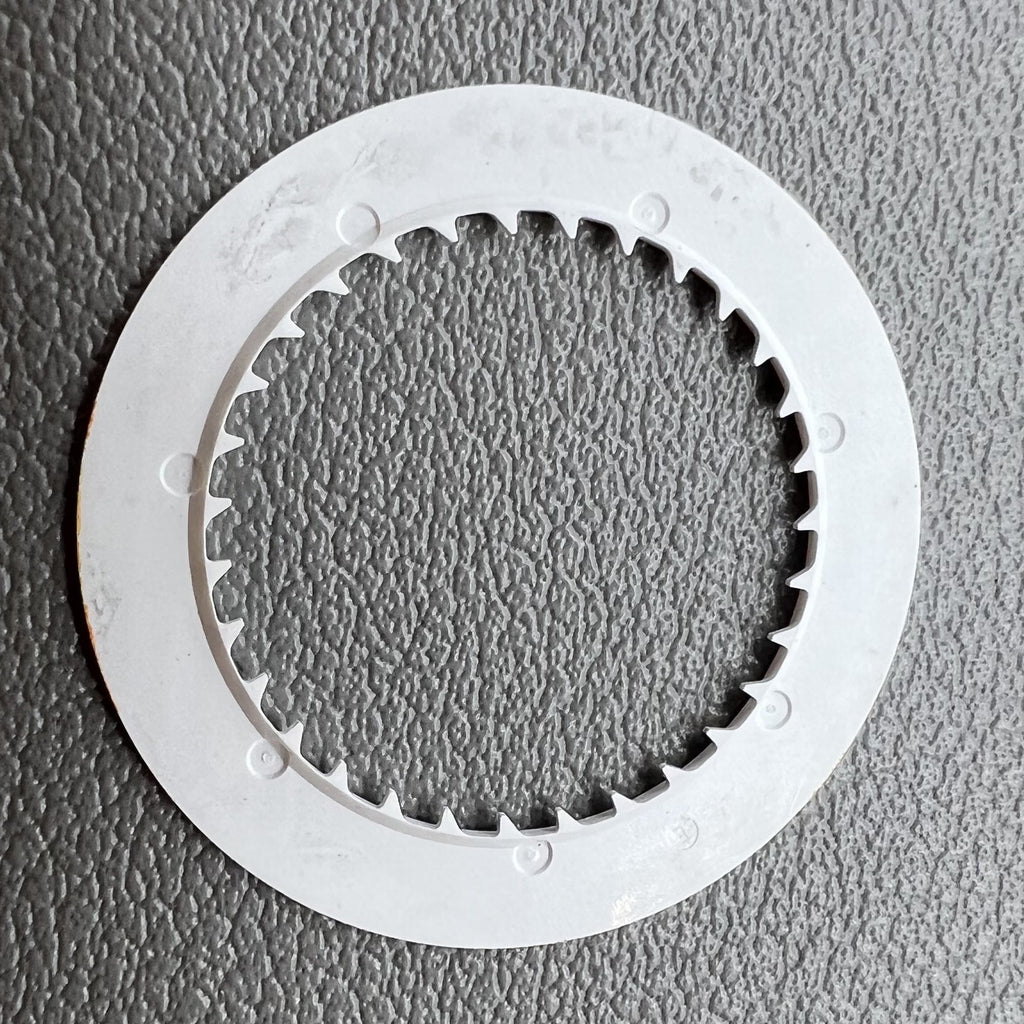 Vintage Orange Background Date Wheel Disk Wheel for Movement NH35 NH36
