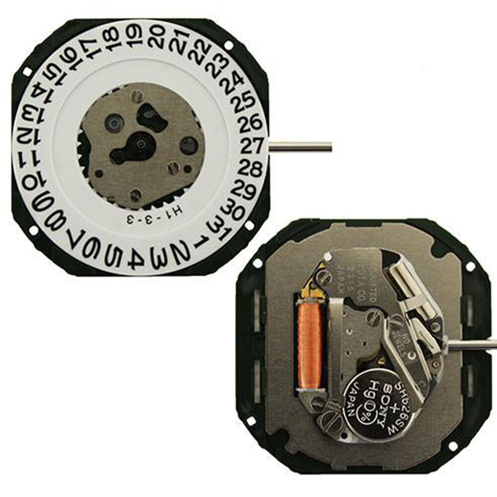 Miyota 2315 Japan Quartz Movement Date at 6