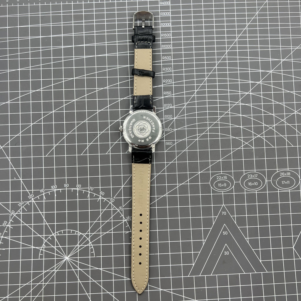 37mm China Baihua Manual Mechanical Watch 19 Jews Silver Dial Shock-Resistant