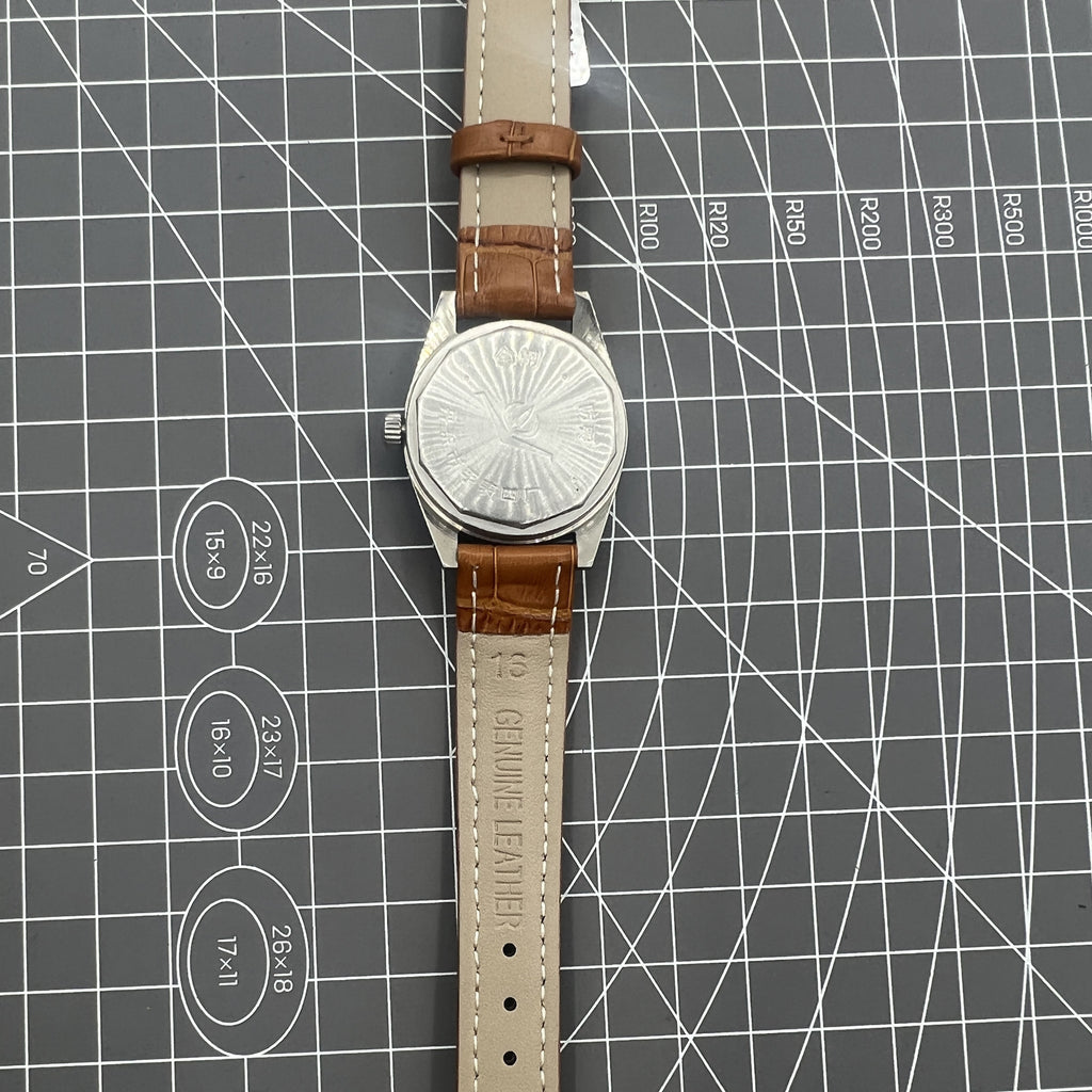32mm China Chunlan Manual Mechanical Watch 17 Jews Silver Dial Silver Nail