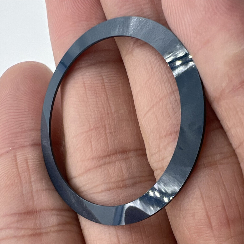 38mm/30.5mm Sea Blue Bevel Aluminum Watch Bezel Insert Watch Parts