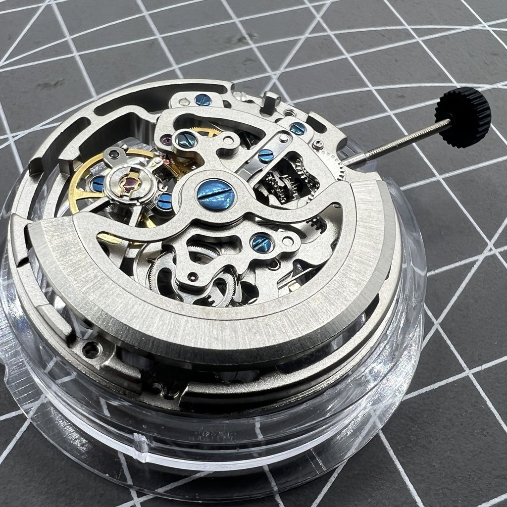 Seagull Silver TY2809 Automatic Mechanical Skeleton Watch Movement