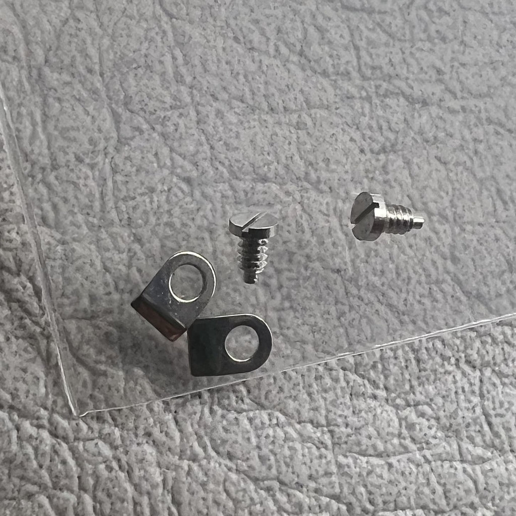 Screws x4+Clamps x4 Silver Casing Clamp+Screws Fit for Seagull ST3600 ETA6497