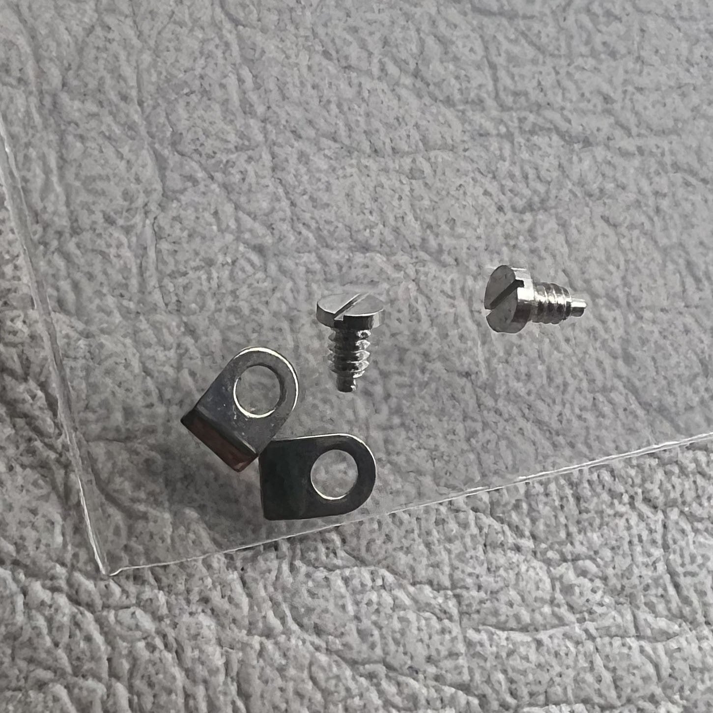 Screws x4+Clamps x4 Silver Casing Clamp+Screws Fit for Seagull ST3600 ETA6497