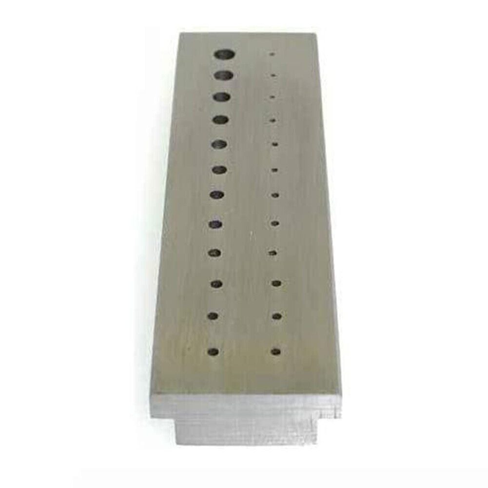 Bergeon 1901 Riveting stakes  0.5 - 2.2 mm in Hardened Steel 24 holes