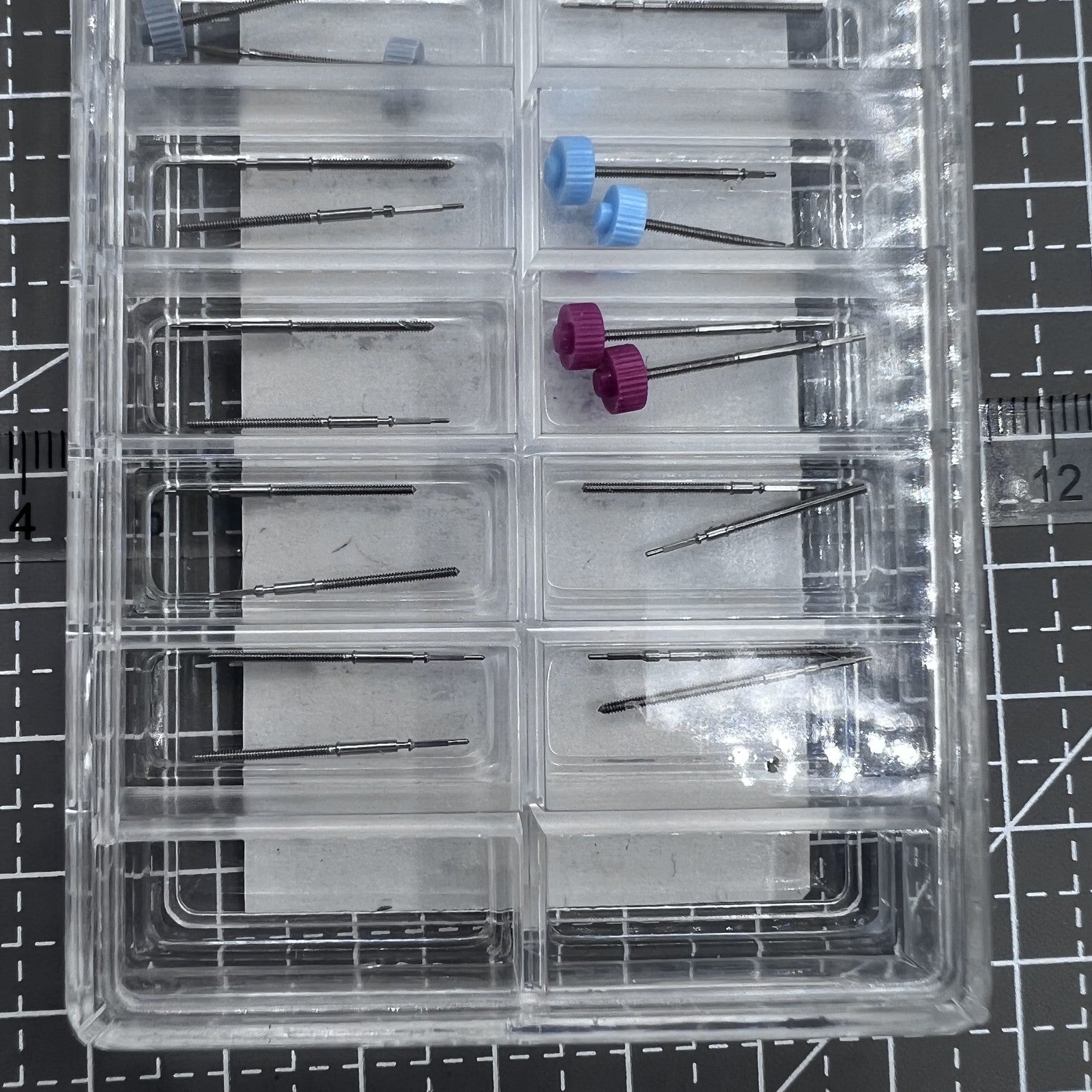 38 PIECES,Total 19 Sizes Original Ronda Watch Stems Assortment #AM-6063RDP