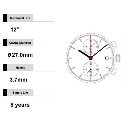 Hattori Epson TMI YM91 YM91A Watch Quartz Movement Japan Made