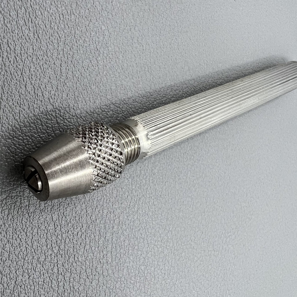 Swiss Bergeon 1842-18A Pin Vise with 2 Chucks 0 to 1.00mm and 0.80 to 2.00mm