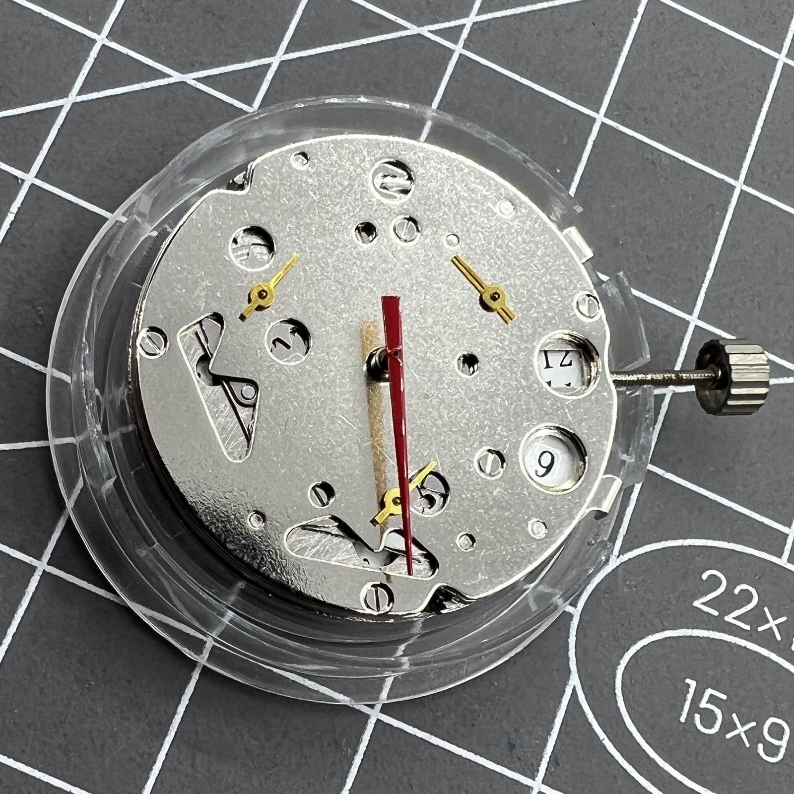 Seagull T16 Mechanical Movement Small Second At 2/6/10 Single Calendar