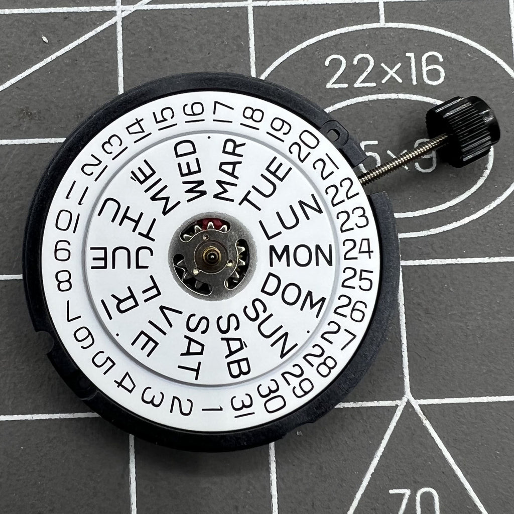 ETA 805.112 Quartz Movement 3 Hands Date At 3 Swiss Movement